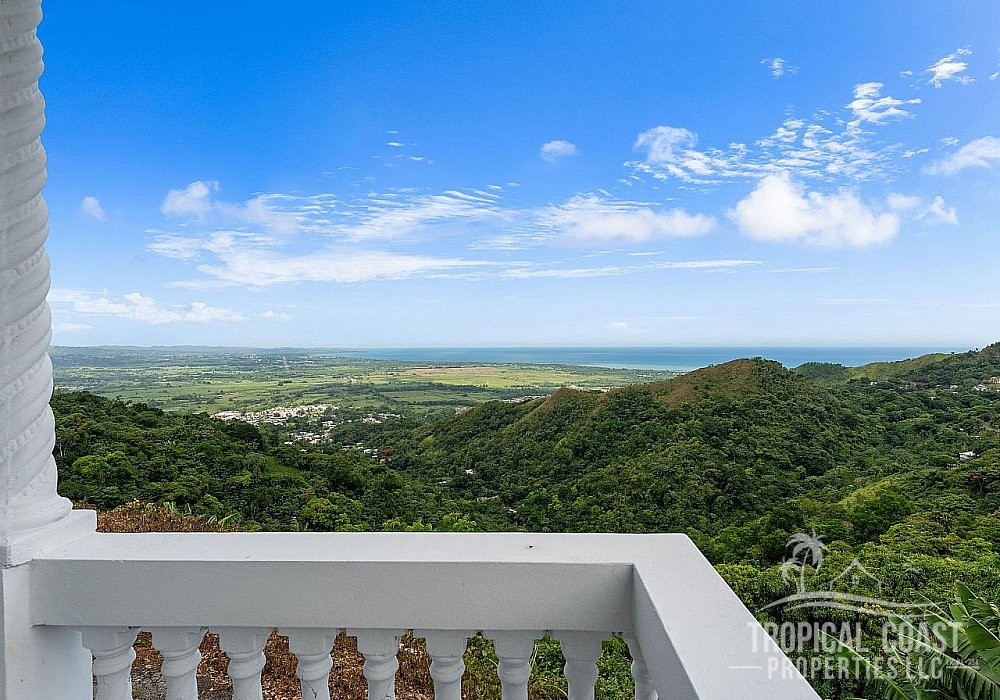 Unobstructed 180° Panoramic Views on 4 Acres